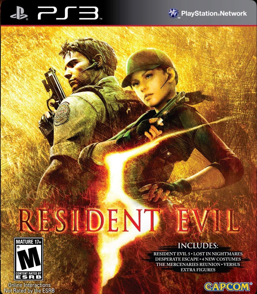 Resident Evil 5 : gold edition ps3 (JAPAN)