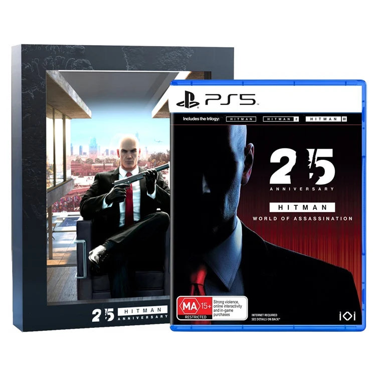 HITMAN WORLD OF ASSASSINATION 25th ANNIVERSARY BOX EDITION