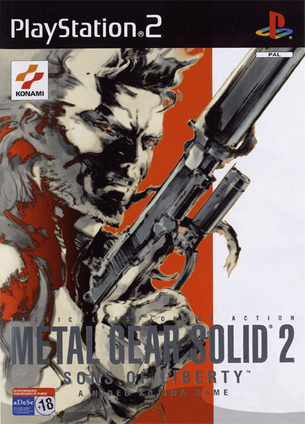 Metal Gear Solid 2 : Sons Of Liberty (2 Discs)