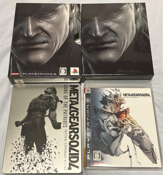 METAL GEAR SOLID 4 LIMITED EDITION JAPANESE