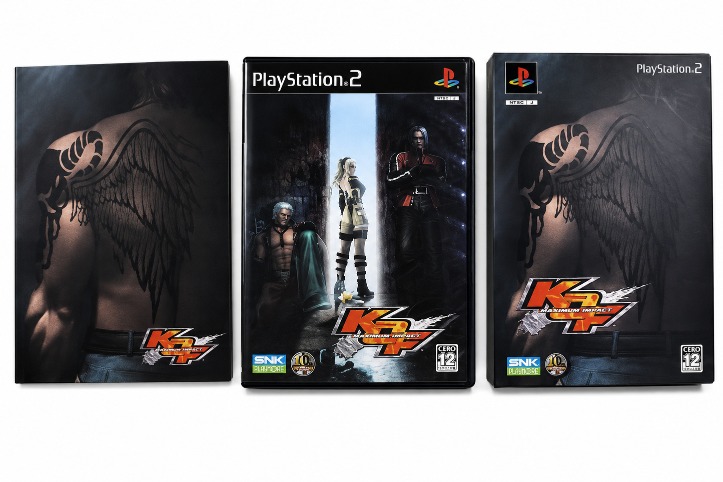 KING OF FIGHTERS : MAXIMUM IMPACT LIMITED EDITION 2 DISC + ARTBOOK (JAPAN)