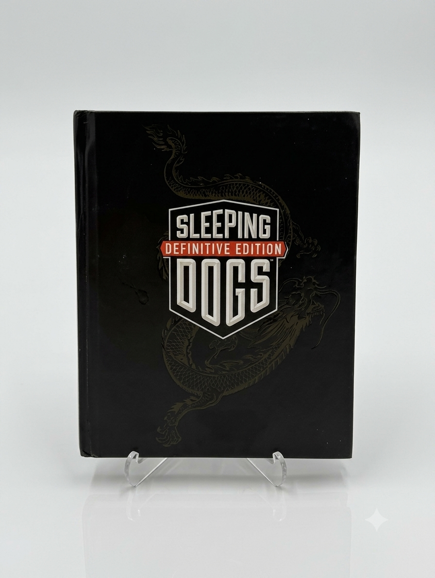 SLEEPING DOGS DEFINITIVE EDITION BOOK WITH GAME INSIDE