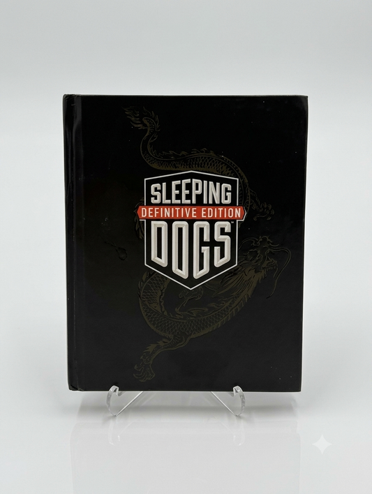 SLEEPING DOGS DEFINITIVE EDITION BOOK WITH GAME INSIDE