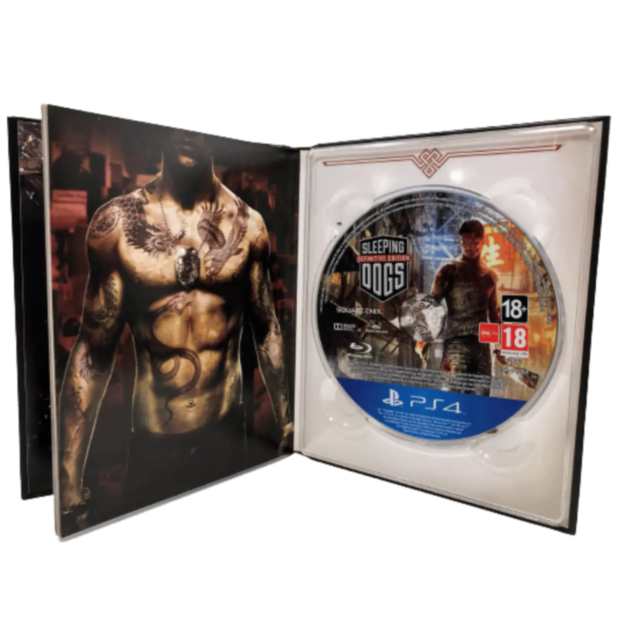 SLEEPING DOGS DEFINITIVE EDITION BOOK WITH GAME INSIDE