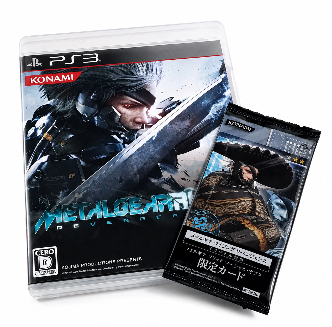 METAL GEAR RISING REVENGEANCE (JAPAN) WITH SEALED CARD